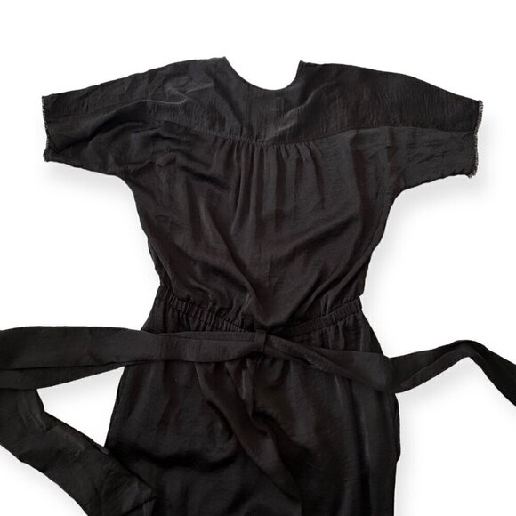 Brochu Walker Ally Black Tie Waist Jumpsuit, Size XS, New with tag - Picture 11 of 14
